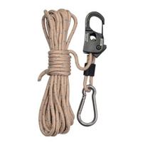 Tent Rope Tensioner Core Lanyard Adjuster Strong Load-bearing Compact Size Portable Reusable Tent Rope Adjuster Camping Gear Accessory chaki