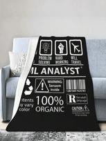 Aml Analyst T Shirt - Multitasking Job Gift Item Tee An Ultra-Soft Micro Fleece Blanket S