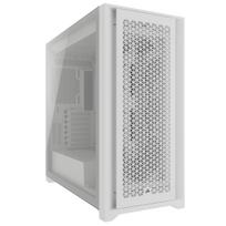 CORSAIR 5000D CORE AIRFLOW Mid-Tower ATX PC Case with 360mm Radiator, Easy Cable Management, White CC-9011262-WW