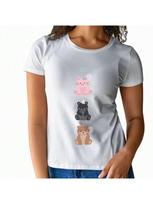 Wounisex's T-Shirt Cute Cat Graphic Short Sleeve Round Neck Summer Spring  2023 Fast Ship S
