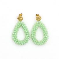 Women's Bohemian Crystal Water Drop Earrings - Hyuna Style
