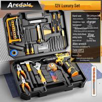 12V Cordless Electric Drill Kit CN plug (adapter included)