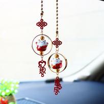 Pendant Fortune Cat Interior Fortune Cat Car Pendant Cat Car Hangings Decor Lucky Cat Lucky Cat wishes come true