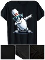 Bowling Pin Dabbing Sunglasses Bowler Player Unisex T-Shirt XL