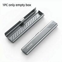 Empty Design Aluminum Toothbrush Case Aluminum Material Toothbrush Box Container  Daily Carry sidabras