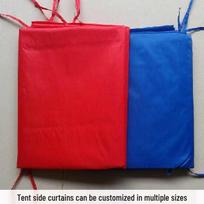 Outdoor Advertising Sunshade Tent with Rainproof Cloth 3m Opaque mėlyna