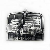 Zinc Alloy Retro Truck Belt Buckle, 4.0cm Wide, Punk Fashion Style