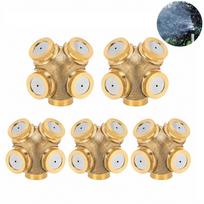 5PCS Brass Atomizing Sprayer Head M14 X 1.5mm Female Thread Lawn Sprinkler Nozzle  Garden Irrigation M14*1.5mm