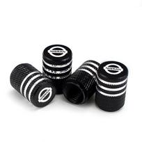 Car Wheel Tire Valve Cap Air Valve Cap Sticker For Nissan sentra Serena maxima Versa Juke Micra rogue tiida x-trail Accessories