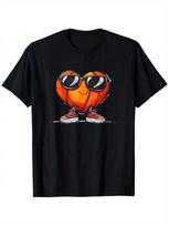 Cool Heart Basketball For Sports Lovers Unisex T-Shirt M