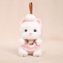 Plush Cat Toy Keychain With Pp Cotton Filling For Kids And Collectors Style1