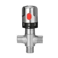 Brass Mixing Valve Thermostatic Water Valve Leakproof Shower Valve  Pipe Fitting