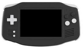 Retro gaming console ANBERNIC RG34XX Juodas