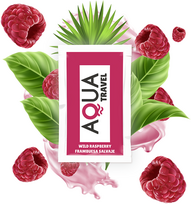 AQUA Travel Vanduo-Based Gel Wild Raspberry 6ml Compact Size