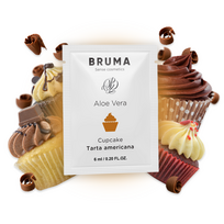 BRUMA Aloe Vera Vanduo-Based Gel Cupcake Aroma 6 ml Pocket Size