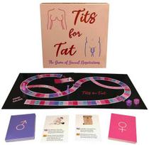 Kheper Games Tits for Tat Couples Communication Board Game Set