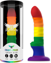 Mythology Fantasy Dildo MYTHOLOGY Her Colby Pride Silicone Model M - Flexible Suction Base