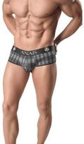 Anais Men Jock ANAIS Men Aegis Jock Bikini XL - Checkered, High-Quality Fabric, Pilkas