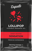 Coquette Cosmetics Coquette Chic Desire Pocket Massage Oil Lollipop Aroma Warming 10ml