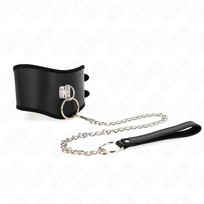 Kink Collar Gag KINK Adjustable Wide Strap Neck Collar 65cm - Premium Comfort Fit (40-55cm)