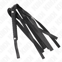 Kink Impact Touch KINK Juodas Wide Tail Impact Whip 48.5 cm - Durable Synthetic Material
