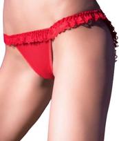 Chilirose Panties Thongs Chilirose CR 4159 Elegant Panties Raudona S/M - Refined Lace Finish