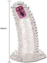 Baile For Him Baile Brave II Man Sensor Extension Flexible Vibrating Sleeve 18cm