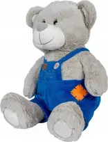 Smily Play Pliušinis žaislas - pilkas meškiukas, 31 cm