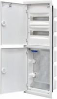 Eti Polam 001101371 Hibridinis skirstomasis skydas 2x12, įleidžiamas, baltos metalinės durys / IP40 400V AC / ERP12-5-2V MEDIA 001101371