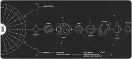 Kilimėlis Dark Project Terra Nova Juodas XL
