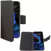 Dėklas Celly WALLY, Wallet case, Samsung, Galaxy S23 FE, 16.3 cm (6.4"), Juodas