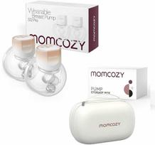 Momcozy S12 Pro Double Electric Breast Pump, Oranžinis, 180ml