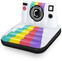 Čiužinys pripučiamas 127x102 cm max 90 kg Polaroid lounge 43656 Bestway 625244