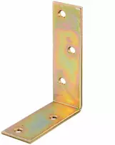 DMX Montavimo kampas, 100 x 75 x 30 x 3 mm, geltonai cinkuotas 20 vnt.