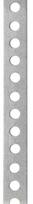 DMX Perforuota montavimo juosta, 12x0,7mm, ilgis 10m.