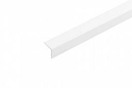 Cezar PVC kampinis profiliuotis W-PC-K1515-101-275, baltos sp., 2750 x 15 x 15 mm