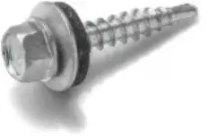 Koelner/Rawlplug Cinkuotas savisriegis su tarpine RAWLPLUG, RAL 3009, 4,8 x 35 mm, 150 vnt.