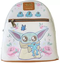 Loungefly Star Wars Lucas Grogu With Frogs Brown Trim backpack cm