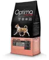 OPTIMANOVA Adult Mini Sensitive lašiša & bulvės – sausas Maistas šunims – 6kg