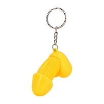 Shots EasyToys Super Dicky Keychain Geltona - Fun Collectible Priedas