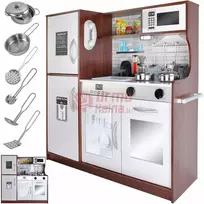 Medinė virtuvė su priedais KR22114