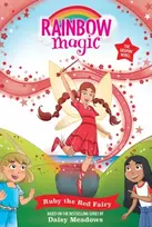 KNYGA Meadows Daisy Rainbow Magic: Ruby the Raudona Fairy: Full Colour Graphic Novel: The Rainbow Fairies Book 1