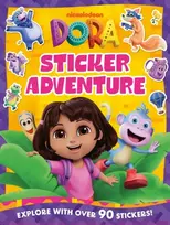 KNYGA Dora Sticker Adventure Book