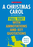 KNYGA Dickens, Charles; Torn, Cindy A Christmas Carol: Full Text with Annotations and Key Quotations