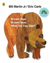 KNYGA Carle Eric Brown Bear, Brown Bear, What Do You See?