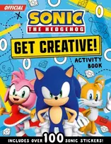 KNYGA Sonic The Hedgehog Get Creative! Sticker Activity Book