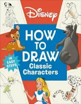 KNYGA DK Disney How to Draw Classic Characters