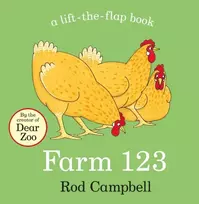 KNYGA Campbell Rod Farm 123: A lift-the-flap book by the creator of Dear Zoo