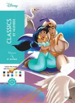 KNYGA Bertrand, Aurelia Mystery Colouring - Classics by Number: Reveal iconic Disney characters with colour by number