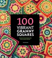 KNYGA Krenz, Diana 100 Vibrant Granny Squares: Your Go-To Source for Mix & Match Motifs